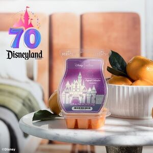 Scentsy Disneyland 70th Anniversary Wax Bar - Purple and Orange